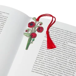 The Met Store Office*The Met Cloisters Garden Poppy Bookmark