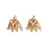 The Met Store Earrings*The Met Cloisters Garden Fava Bean Stud Earrings