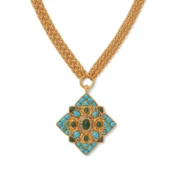 The Met Store Necklaces*Tibetan Mandala Pendant Necklace