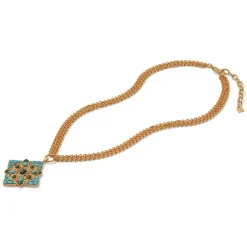 The Met Store Necklaces*Tibetan Mandala Pendant Necklace