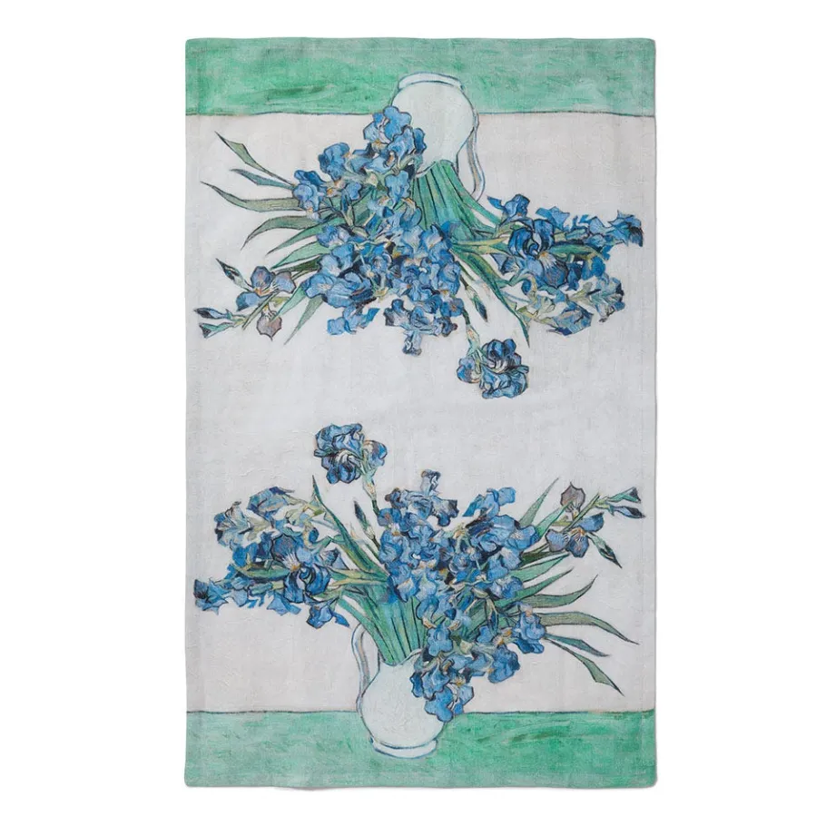 The Met Store Decorative Accents*Van Gogh Irises Tea Towel