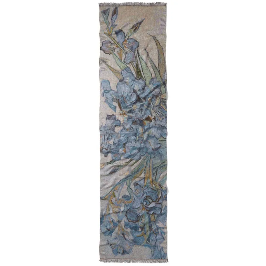 The Met Store Scarves & Wraps*Van Gogh Irises Wool-Blend Shawl