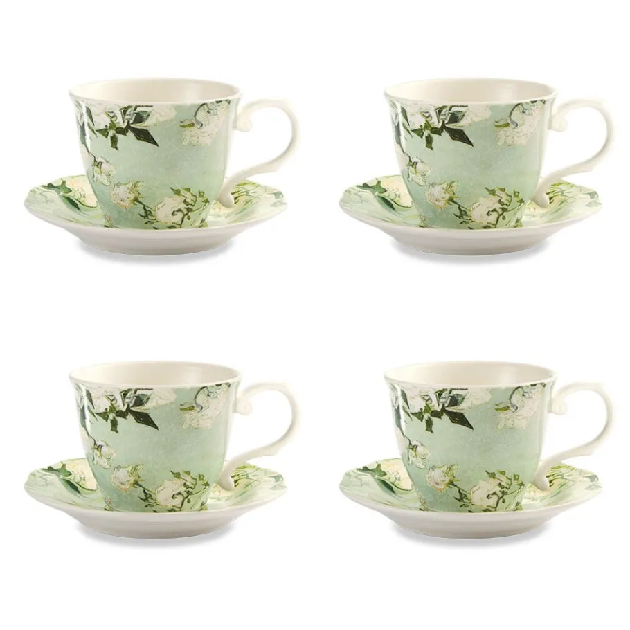 The Met Store Tableware*Van Gogh Roses Teacup and Saucer