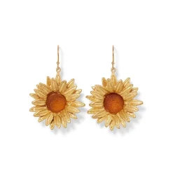 The Met Store Earrings*Van Gogh Sunflower Drop Earrings