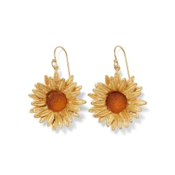 The Met Store Earrings*Van Gogh Sunflower Drop Earrings