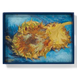 The Met Store Tableware|Decorative Accents*Van Gogh Sunflowers Lacquer Tray