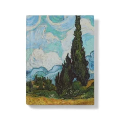 The Met Store Calendars*Van Gogh Wheat Field with Cypresses Small Pocket Calendar 2025