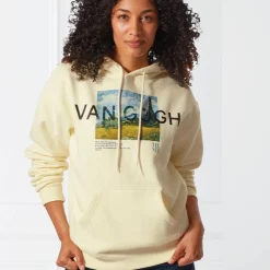 The Met Store Clothing*Van Gogh Wheat Field with Cypresses Hoodie