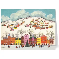 The Met Store Holiday Cards*Virginia Dehn: Village Scene Holiday Cards