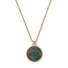 The Met Store Necklaces*William Morris Blackthorn Enamel Pendant Necklace