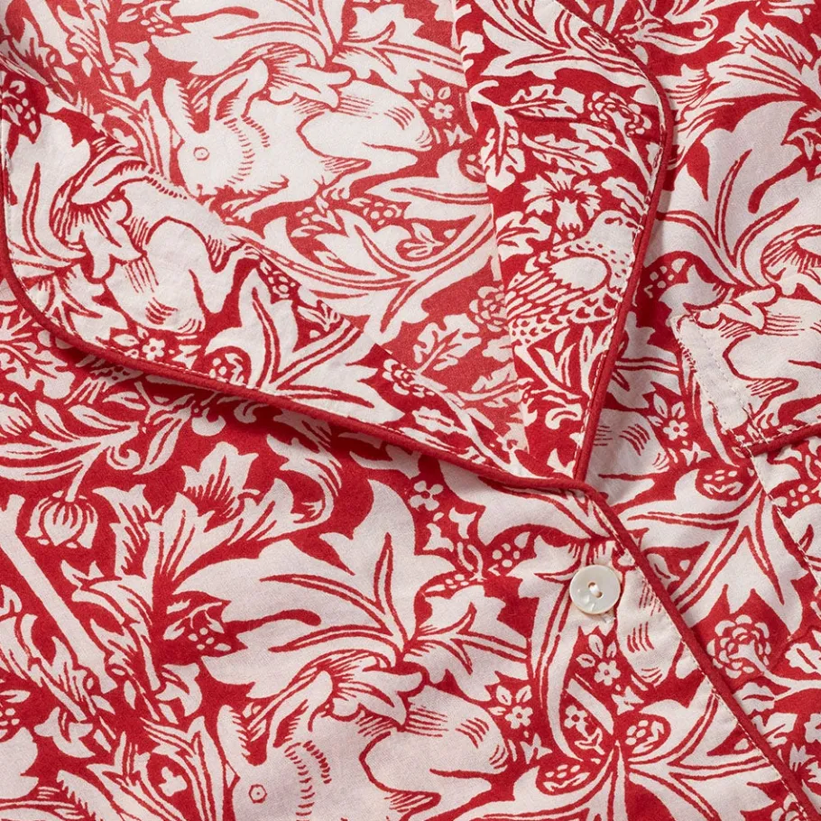 The Met Store Clothing*William Morris Brother Rabbit Women's Cotton Pajamas