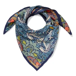 The Met Store Scarves & Wraps*William Morris Peacock and Dragon Square Silk Scarf