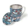 The Met Store Tableware*William Morris Strawberry Thief Covered Mug with Tea Infuser