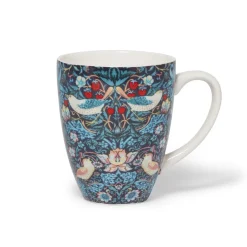 The Met Store Tableware*William Morris Strawberry Thief Covered Mug with Tea Infuser