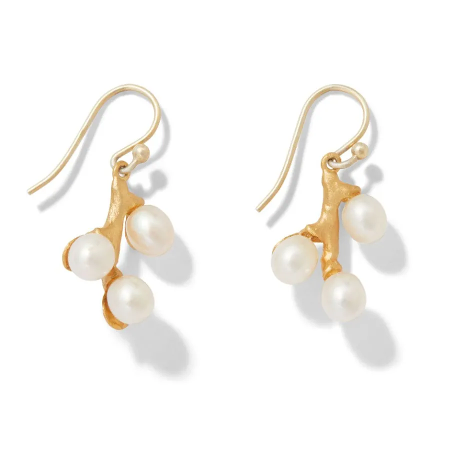 The Met Store Earrings*Willow Catkins Pearl Drop Earrings