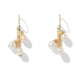 The Met Store Earrings*Willow Catkins Pearl Drop Earrings