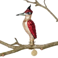 The Met Store Ornaments*Woodpecker Glass Ornament